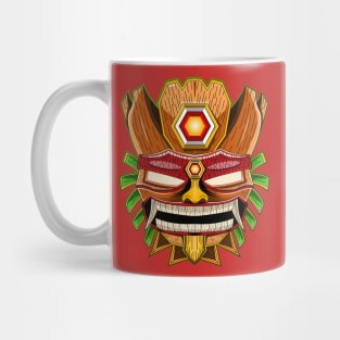 Tiki Mask Monster Mug